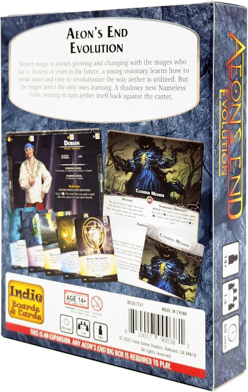 Aeons End: Evolution Strategy Board Game by Indie Boards & Cards, for 1 to 4 Players Ages 14+