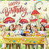 Mushroom Birthday Party Decorations, Mushroom Birthday Banner Backdrop Wildflower Party Banner Photo Photography