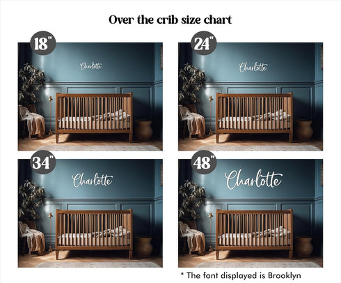 Custom Nursery Wood Name Sign Personalized Nursery Decor Kids Name Sign for Accent Wall in Nursery or Kids Room Letter