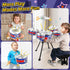 Set Set 5 3 4 5 Toy Drum for Toddlers Upgrade Drums Kit Kids Jazz Drum with Stool, Drums Percussion Musical Instruments