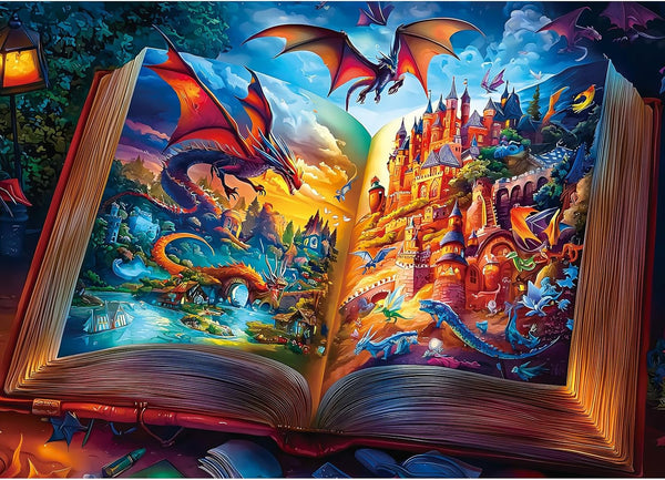 Jigsaw Puzzles 1000 Pieces Magical Storybook Puzzles for Adults 1000 Pieces World
