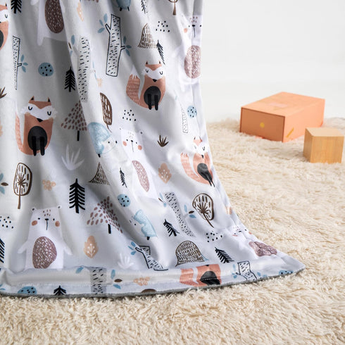 Baby Blanket for Boys Girls, Super Soft, Fluffy Warm Lightweight, 30 * 40inch, Fox