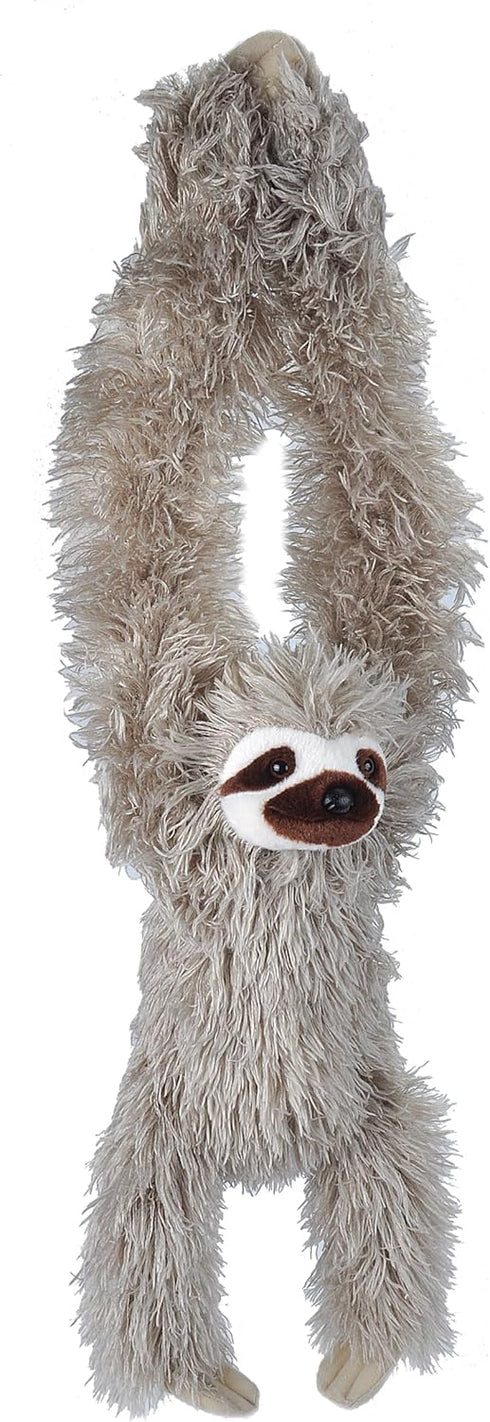 Wild Republic Hanging Three Toed Sloth Plush, Stuffed Animal, Plush Toy, Gifts