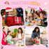 201pcs 24 12 (75 Set Shrink Paper Keychain Kit, Blank & Pre-Cut Sheets Patterns) Crafts Kits for Kids Adults, Shrinking