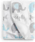 WolfeDesignPDD (30x40) Custom Blanket, Newborn Gift, Elephant Baby Blanket, Personalized Baby Blanket, Swaddle Blanket