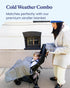Packable Goldbug Baby Blanket for Strollers & Car Seats - Weather-Resistant Shell - Warm Fleece Lined