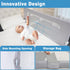 DEALNASTAR Rail-60in/150cm Bed Rail for Toddlers,Foldable Baby Bed Height Adjustable Safety Guard for Kids, Universal