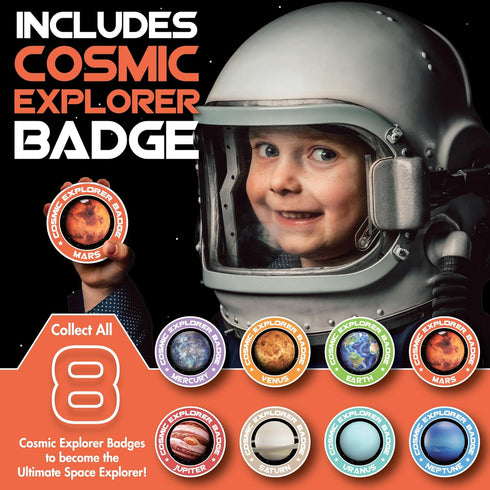Cosmic Dig Kit by Big Discoveries - Explore The Planets of The Solar System with Gem & Fossil Excavation Kits for Kids