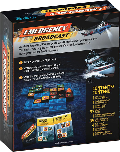 Bicycle Emergency Broadcast Board Game
