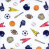 (Pack 2) Hudson Baby Unisex Baby Changing Pad Cover, Sports Fan, One Size