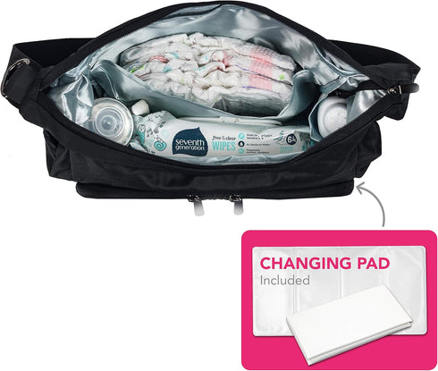 Baby & Beyond Essential Bag, Compatible with Doona Car Seat Stroller, with additional hooks and straps to be compatible