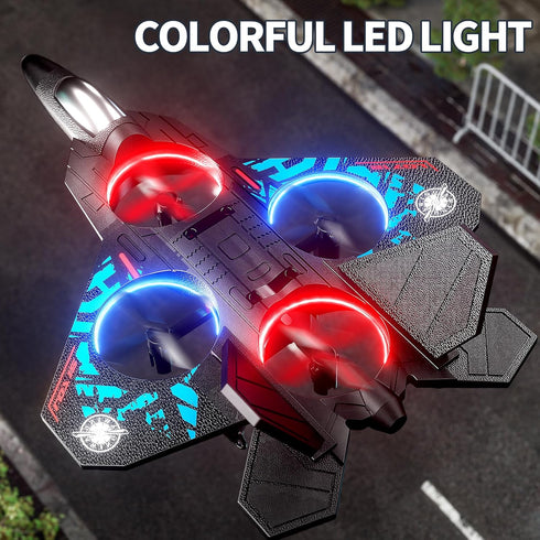 NIPLOOOW 4-8, 360 6 7 8 10 12 Foam Remote Control Airplanes Rc Planes for Kids Remote Control Planes Fighter Jet