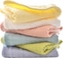 Skin,12x12 inches, 6 Pack MUKIN Baby Washcloths, Soft Absorbent Cotton Burp Cloths, Burping Cloth for Newborn Sensitive