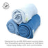 Woombie Set Set 3, 44 44 inches Organic Cotton Airwrap Baby Swaddling Blanket - Lightweight, Multi-Use Receiving