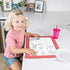 24 Pack J.L. Childress ColorMe Disposable Placemats - Stick on Disposable Placemats for Baby, Toddlers, & Kids, Travel