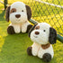 11.8 Inch Fuzzy Large Puppy Stuffed Animal, Adventure Puppy Pillow Toy, Brave Boy's and Girl's Room Decor