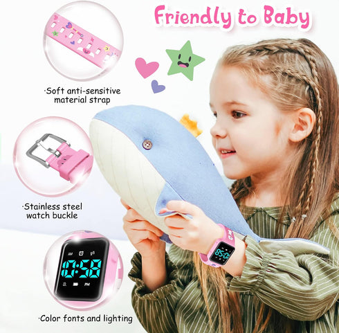 Countdown/Music/Alarm BEN NEVIS Potty Training Watch, Digital Toddler Watch with Clocks/Vibration Reminder