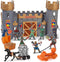 Liberty Imports Medieval Castle Kingdom Knights Action Figure Toy Army Playset with Castle and Accessories