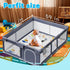 71" 59" Baby Play MatThick Soft X Playpen mat, Non-Slip and Machine Washable Baby Play Mats for FloorCrawling Mat