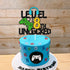 Happy 8th Birthday Cake Topper, Level 8 Unlocked for Boys, Video Game Controller Theme Party Supplies
