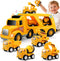 Nicmore Construction Truck Toddler Toys Car: Toys for 1 2 3 4