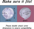 6 Pack Clear Stove Knob Safety Covers - Child Proof Lock for Oven/Stove Top/Gas Range - Baby/Toddler Kitchen Safety