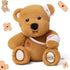 Hopearl Adorable Bear Toy Gift with Broken Arm, Soft Stuffed Animal, Comforting