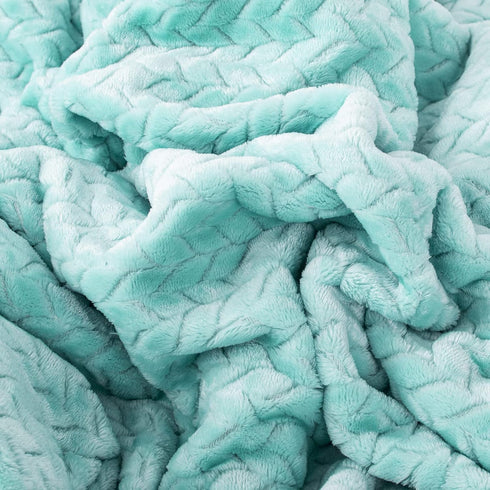 Cozy (40" 48", Fuzzy Blanket or Fluffy Blanket for Baby Girl or boy, Soft Warm Coral Fleece Toddler, Infant or Newborn