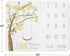 Sweet Jojo Designs Lemon Floral Girl Milestone Blanket Monthly Newborn First Year Growth Mat Baby Shower Memory