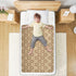 siphylline 52" 34" Brown Retro Lions Minimalist Extra Large Resuable Changing Pad Covers Waterproof Washable Potty