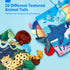 hahaland 2PCS 0-6 Tummy 0-12 Baby Books for Baby Shower Gifts - - Baby Toys Months - Touch & Feel Time Sensory Soft