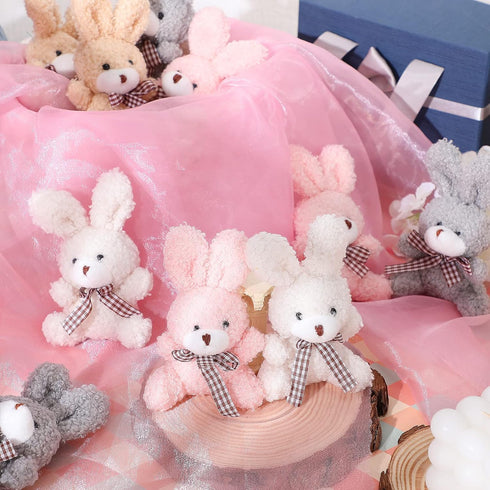 12 Pcs Mini Plush Stuffed Animal Bulk, 4 Inch, Back to School Halloween, DIY Kids Birthday Gift Goodie Bag Filler