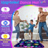2 6 3-12 MOMUSE Kids Dance Mat with Display & Lockable Levels, Challenge Modes Electronic Dance Pad Volume Levels