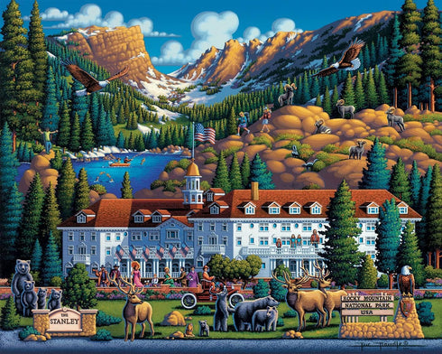 Dowdle Jigsaw Puzzle - Rocky Mountain National Park - 500 Piece