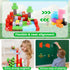 Magnetic Blocks - 100PCS Magnetic Toy World Set - Building Blocks for STEM Montessori Sensory Play for Ages 3-10