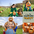 60 Pack Halloween Pumpkin Decorating Stickers, 16 Sheets Cute Pumpkin Face Stickers in 30 Designs for Halloween Craft