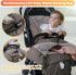 LAT Baby Warm Bunting Bag, Universal Stroller Sleeping Bag, Waterproof Toddler Footmuff