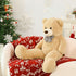 MorisMos Giant Teddy Bear Stuffed Animal 4FT, Large Brown Plush for Kids, Girlfriend Gift