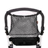 Universal Baby Stroller Organizer, Polyester Net Mesh Storage Bag with Extra Large Space for Diaper Toys and Snacks