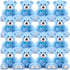 Jenaai 16 Pieces Stuffed Animals, 13.8 Inch Plush Bears with Bow for Baby Shower Wedding Christmas Birthday Favors