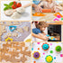 52 Sets, Set Set EFO SHM PCS Kids Cooking Montessori Pretend Play Kitchen Toys for Real Cooking Baking, Toddler Knife