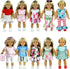ReeRaa 20 pcs Clothing for Dolls 18 inch Doll Clothes and Accessories