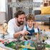 Playset Army Toys, Kids Military Battle with Army Men Action Figures, Army Vehicles, Tank, Truck, Boat, Motorcycle