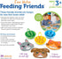 Learning Resources Fine Motor Feeding Friends, 39 Pieces, Toddler Toys, Montessori Preschool Learning Activities