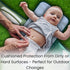 Kewh Jo Portable Diaper Changing Pad - Compact Foldable Waterproof Travel Baby Changing Mat, Lightweight On-the-Go