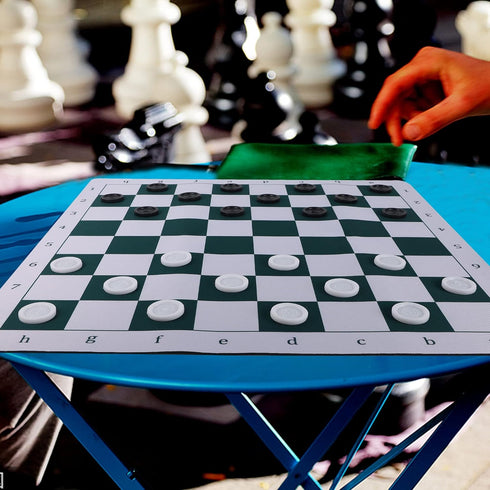 20" Set, 2 1 Sets, 26 Juegoal Portable Chess & Checkers in Travel Board Games for Kids and Adults, Folding Roll up