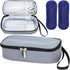 ISUSSER Breastmilk Cooler Bag with Ice Pack, Portable Insulated Breast Milk Storage Cooler
