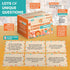 400 Conversation Cards for Friends, Get To Know You Game with Funny Icebreaker Questions for Teens and Adults