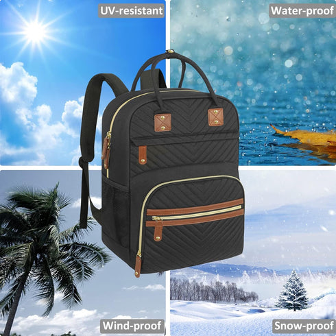 Diaper Bag Backpack for Women, Large Capacity with Insulated Pockets, Multifunctional Baby Bags for Mama Maternity