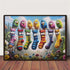 GEMOUJ 1000 1000 27.5 19.7inch Birds Family Puzzles for Adults Pieces,Colorful Cartoon Socks Piece Puzzle